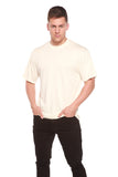 Custom Printed Men's Bamboo Viscose/Organic Cotton Short Sleeve T-Shirt