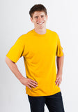 Custom Printed Men's Bamboo Viscose/Organic Cotton Short Sleeve T-Shirt