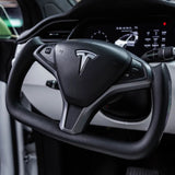 TESERY Custom Yoke Steering Wheel Replacement for Tesla Model X / S 2012-2020
