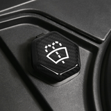 [Real Carbon Fiber] Glass Water Cover For Cybertruck