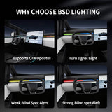 Cybertruck Smart BSD Blind Spot LED Ambient Lighting Kit | TESERY