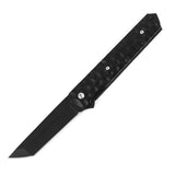 High-hardness Stainless Steel Portable Folding Knife With An Aluminum Handle