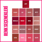 Maybelline New York Super Stay Vinyl Ink Liquid Lipstick - Long Lasting, High Shine, Smudge Resistant - 160 Sultry