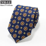 Korean-style Retro Hong Kong style Floral Casual Tie