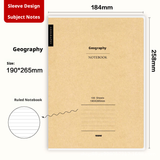 Student homework notebook-horizontal line-EVA+ cowhide-1 copy