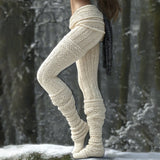 Retro Viking-themed 3D Digital-print Womens Casual Sporty Yoga Pants
