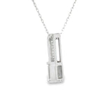 .06ct Zircon Diamond Fashion Pendants 10KT White Gold