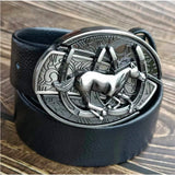 Smooth Buckle Self-defense Belt Knife Punk Buckle Head