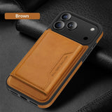 Genuine Leather Drop-Proof Phone Case - Slim Protective Cover for Smartphone with Shock Absorption and Scratch Resistance