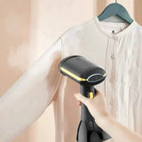 Portable 1100W Steam Iron with 300ml Tank & Fast Heat-Up