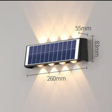 Outdoor Solar Light Up And Down Wall Washer