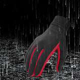 Cycling Gloves With Fleece Lining, Warm, Full-finger, Touchscreen-compatible