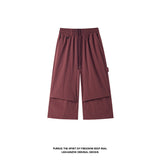 American-style Vintage Patchwork Work Pants