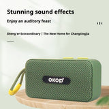 KP-568 Best-Selling Mini Square Bluetooth Speaker Portable Wireless Speaker With Handle Card Slot And Bass In Stock