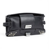 Calvin Klein Clementine Mercury Leather and Celestial Stud Embellished Crossbody