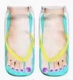 3D-printed Flip-flop Toe Socks