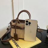 Commuter-friendly Tote New-style Single-shoulder Crossbody Bag With Stunning French Aesthetic