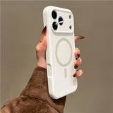 Liquid Silicone Skin-feel Magnetic Phone Case