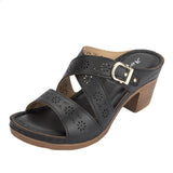 Women's Chunky Heel Sandals - Casual PU Summer 2024