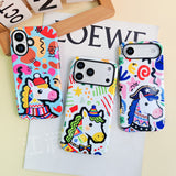 Creative Cartoon-print Silicone Phone Case