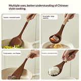 Non-stick, High-temperature-resistant Chicken-wing-shaped Wooden Spatula