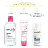 Bioderma Photoderm XDefense SPF50+ Tinted Sunscreen: Broad Spectrum UVA/UVB Protection, Anti-Aging, Lightweight, Makeup Base, For Fair Skin