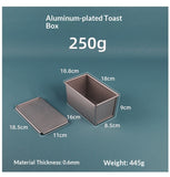 Rectangular Toast Box With Lid Commercial Bread Mold