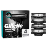 Gillette Mach3 Razor Blades - 4 Pack, Men's Grooming Shaving Replacement Blades