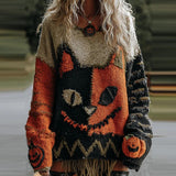 Womens Casual Winter Faux-fur Hoodie