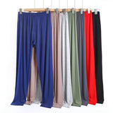 Mens Summer Modal Pajama Pants Thin Plus Size