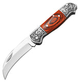 Outdoor Tibetan-Print Stainless Steel Fruit Knife For Home Use