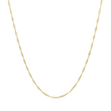 14k Yellow Gold Singapore Chain 0.6mm