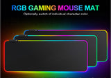 Luminous RGB Mouse Pad Colorful Game Large Size Thickened Non-slip