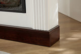 Farmhouse Style Fireplace TV Stand for 70-inch TV