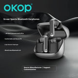 KP-218 Wireless Noise Canceling In Ear Sports Bluetooth Earbuds New Model With Long Battery Life Low Latency And Fast Charging