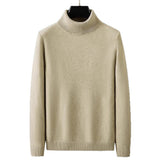 Skin-friendly Casual Warm Turtleneck Sweater For Men