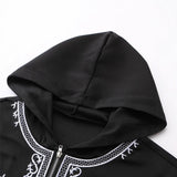 New Men's Loose Hooded Robe