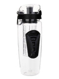 32Oz Fruit Infusing Infuser Water Bottle Water Fruit Bottle BPA Free Plastic Sport Fruit Infuser Water Bottles With Infuser Juice Shaker Drink Bottle Of Water