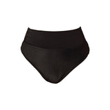 Pedkini Black High-Waisted Period Swim Bottom - Leak-Proof Regl Bikini Bottom for Swimming During Menstruation, Reusable & Absorbent - Size M