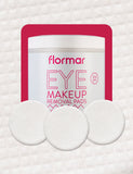 Flormar Aloe Vera & Glycerin Eye Makeup Remover Pads 100 Count