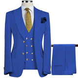 Casual And Versatile Mens Suit Vest Three-Piece Set