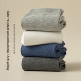 Men's Cotton Sweat-Absorbent Deodorizing And Antibacterial Mid-Calf Socks