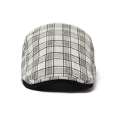 Mens Lightweight Summer Plaid Beret