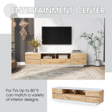 Modern TV stand with Multi-Functional Storage