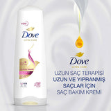 Dove Ultra Care Long Hair Therapy Conditioner - Repair Damaged Hair & Split Ends, Vegan & Cruelty-Free - 11.83 fl oz