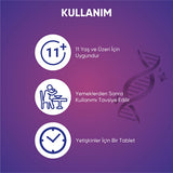 Voop Collagen Beauty: Kollajen Peptit, Vitamin & Mineral Supplement - 30 Gluten-Free Tablets for Radiant Skin, Healthy Hair & Nails