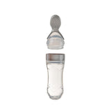 Babyjem Baby Squeeze Spoon - BPA-Free, One-Handed Feeding, Silicone Baby Feeding Utensils, Baby Feeding Accessories, Baby Feeding Spoon