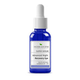 Herbaderm: Bakuchiol Anti-Wrinkle Eye Serum - Firming, Brightening, Hydrating Night Treatment for Fine Lines & Dry Eyes