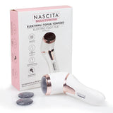 Nascita Electric Foot File - Cordless Portable Foot Care for Smooth Heels & Callus Removal