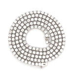 6.85ct Moissanite Tennis Necklace Sterling Silver